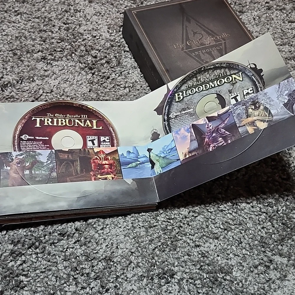 THE ELDER SCOLLS SAGA PC GAME DVD-ROM SOFTWARE BOX SET